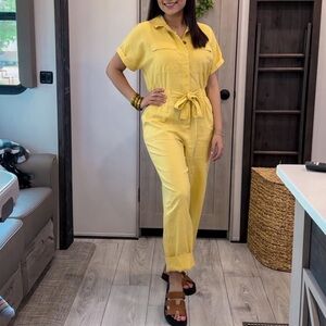 Target linen jumpsuit